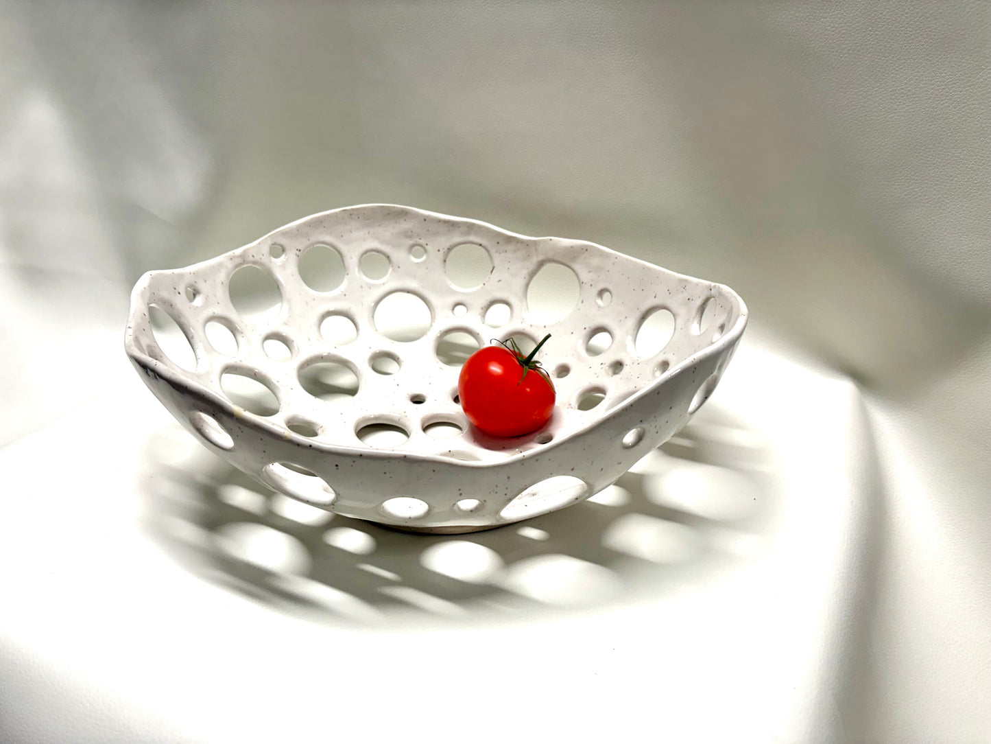 Organic Ceramic Fruit Bowl